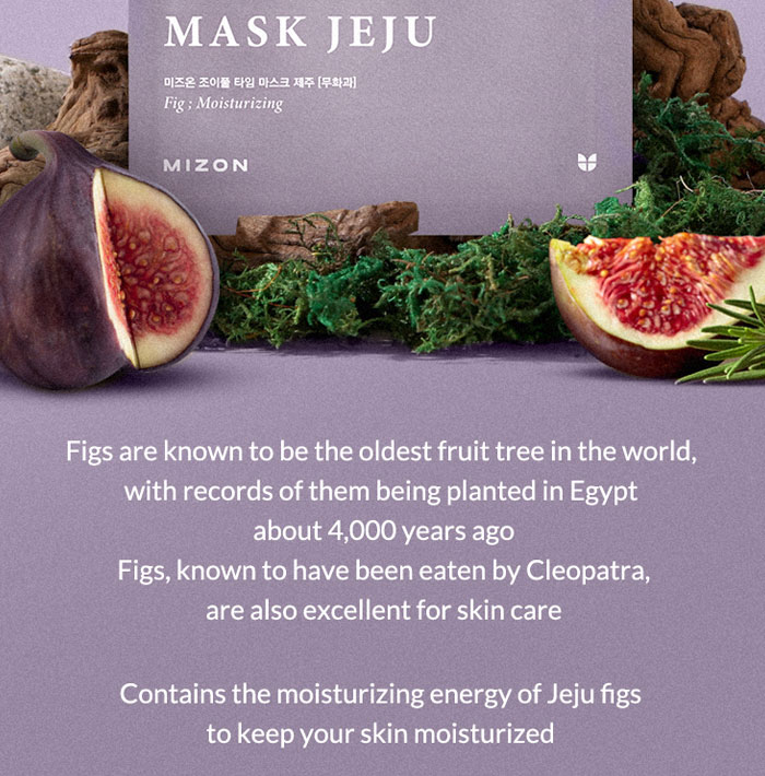 Mizon Joyful Time Mask Jeju [Fig]