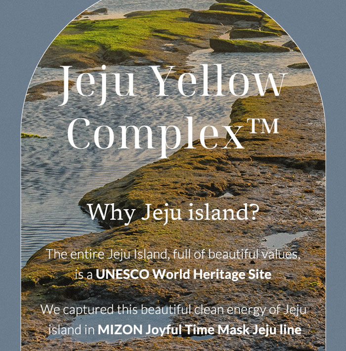 Mizon Joyful Time Mask Jeju [Camellia]