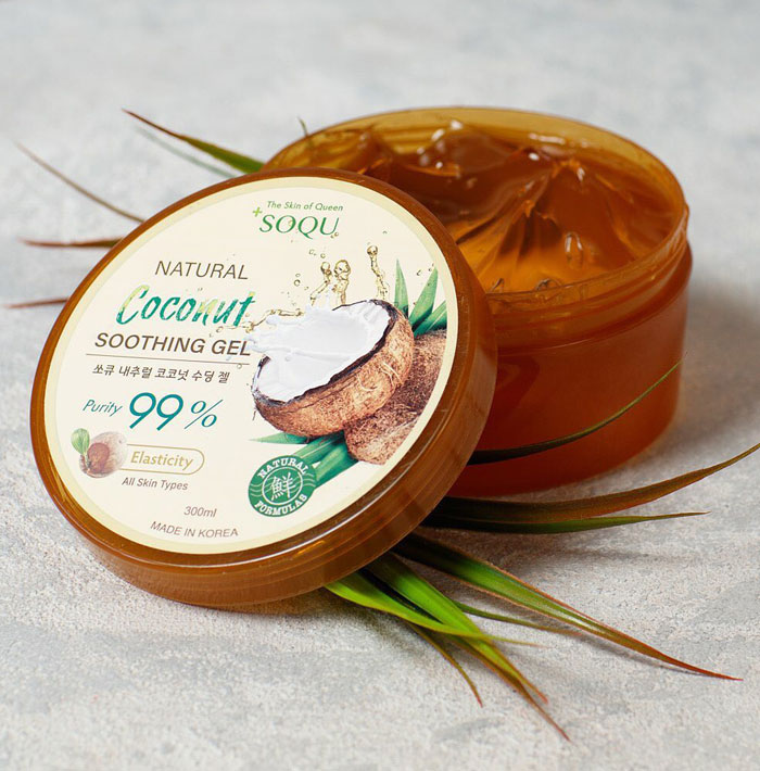 SOQU Natural Coconut Soothing Gel