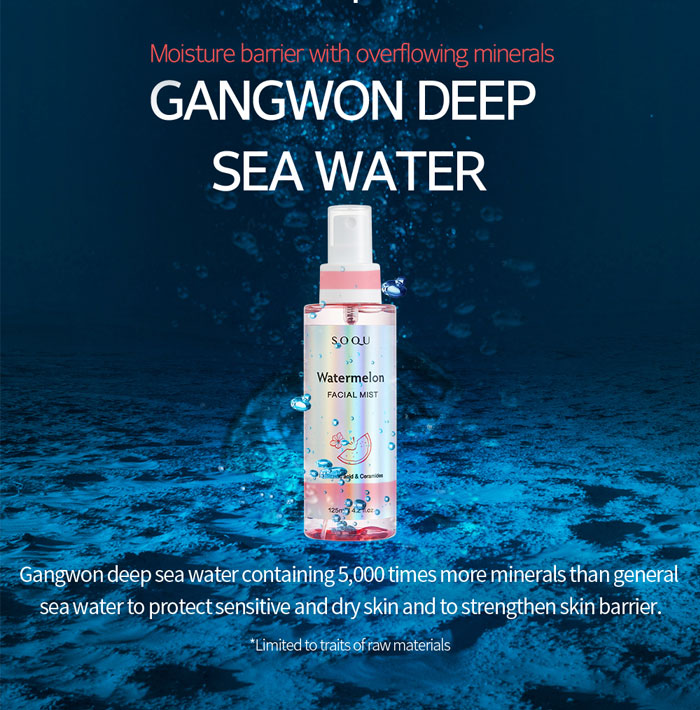 SOQU Watermelon Facial Mist