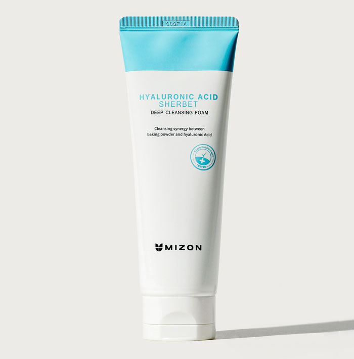 Mizon Hyaluronic Acid Sherbet Deep Cleansing Foam