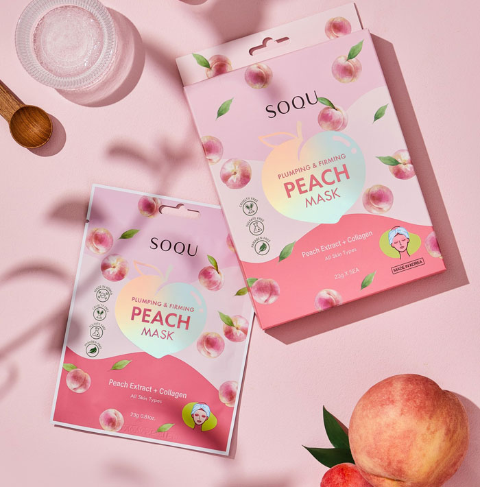 SOQU Plumping & Firming Peach Mask