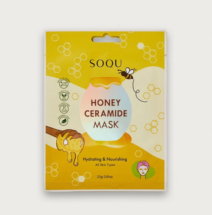 SOQU Hydrating & Nourishing Honey Ceramide Mask