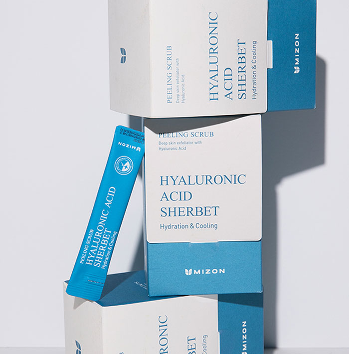 Mizon Hyaluronic Acid Sherbet Peeling Scrub alternate