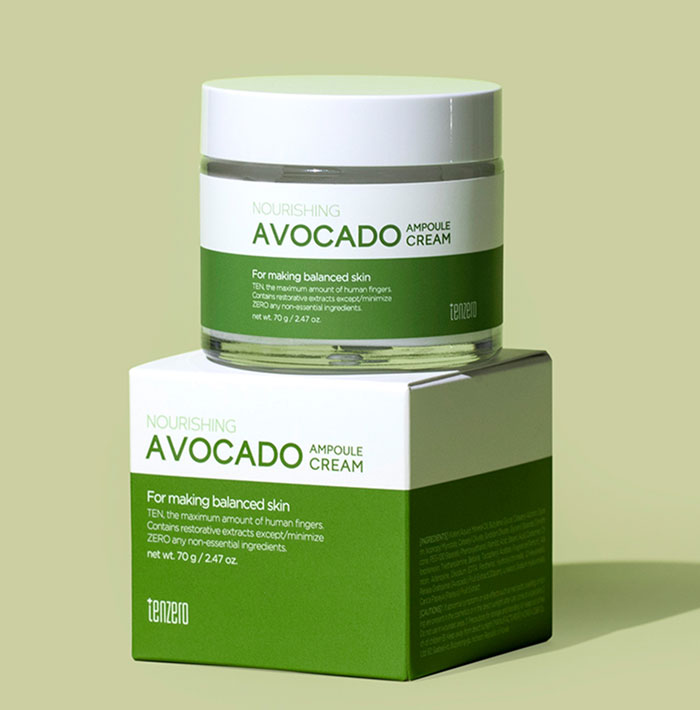 Tenzero Nourishing Avocado Ampoule Cream 2X