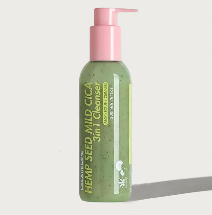 LALARECIPE Hempseed Mild Cica 3in1 Cleanser