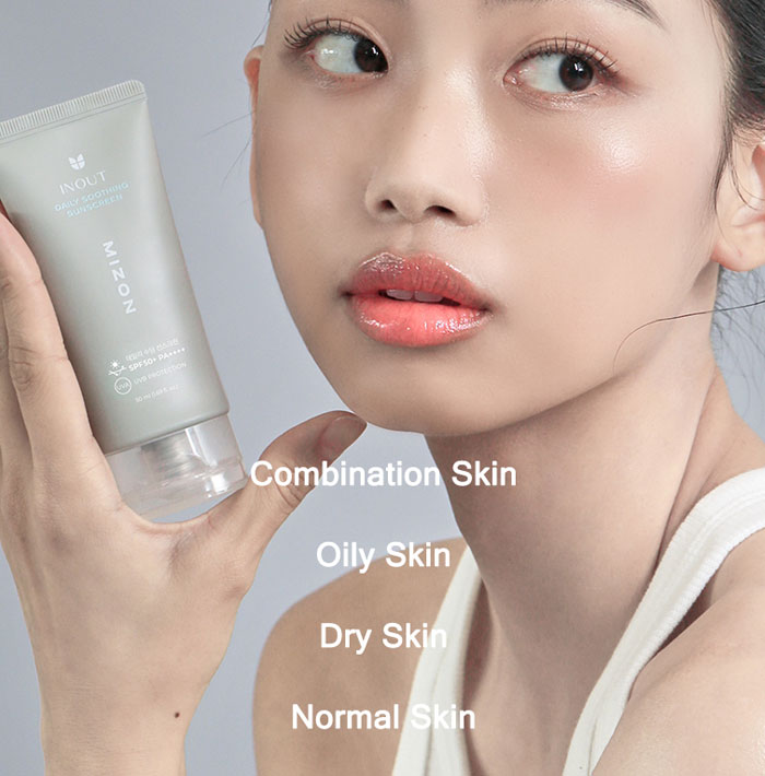 Mizon Inout Daily Soothing Sunscreen SPF50+ PA++++