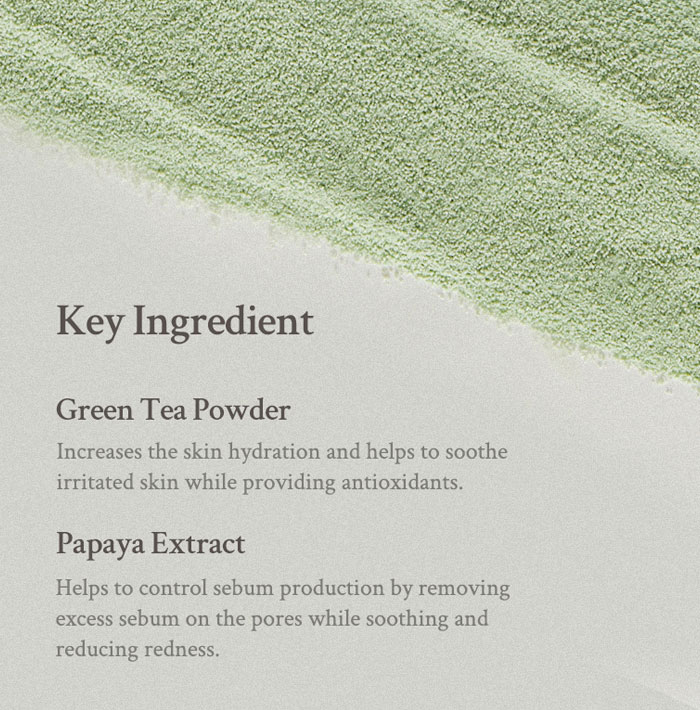 Village 11 Factory Clear Green Tea Enzyme Vegan Powder Wash