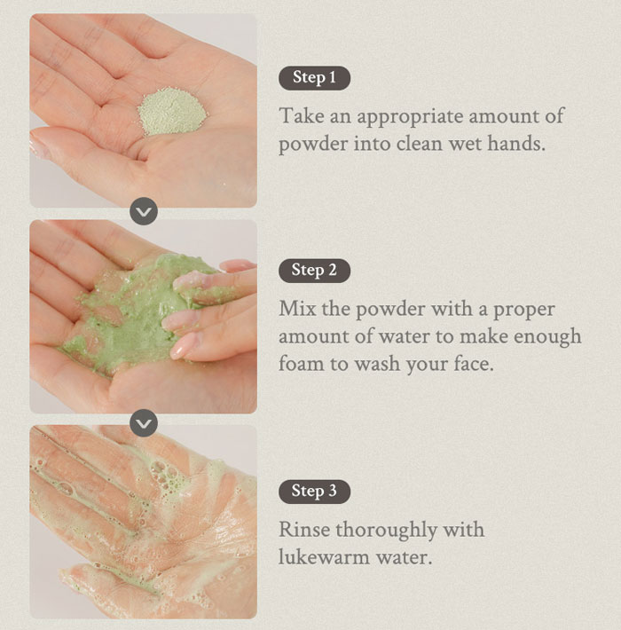 Village 11 Factory Clear Green Tea Enzyme Vegan Powder Wash