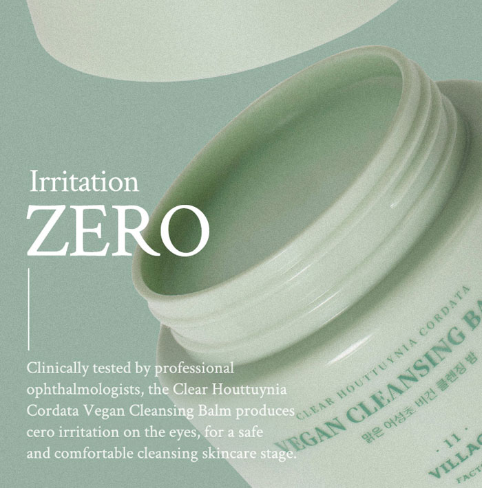 Village 11 Factory Clear Houttuynia Cordata Vegan Cleansing Balm