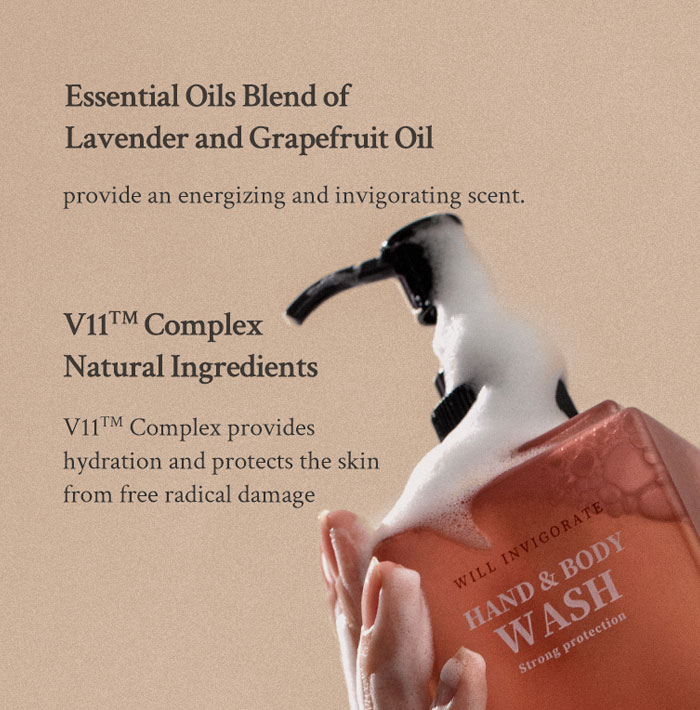 Village 11 Factory Will Invigorate Hand And Body Wash