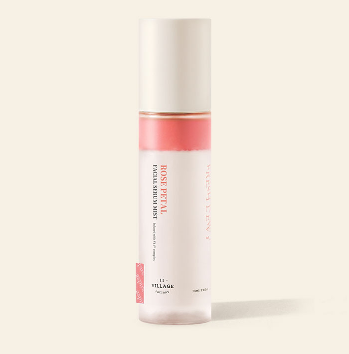 Village 11 Factory Fresh Dewy Rose Petal Facial Serum Mist