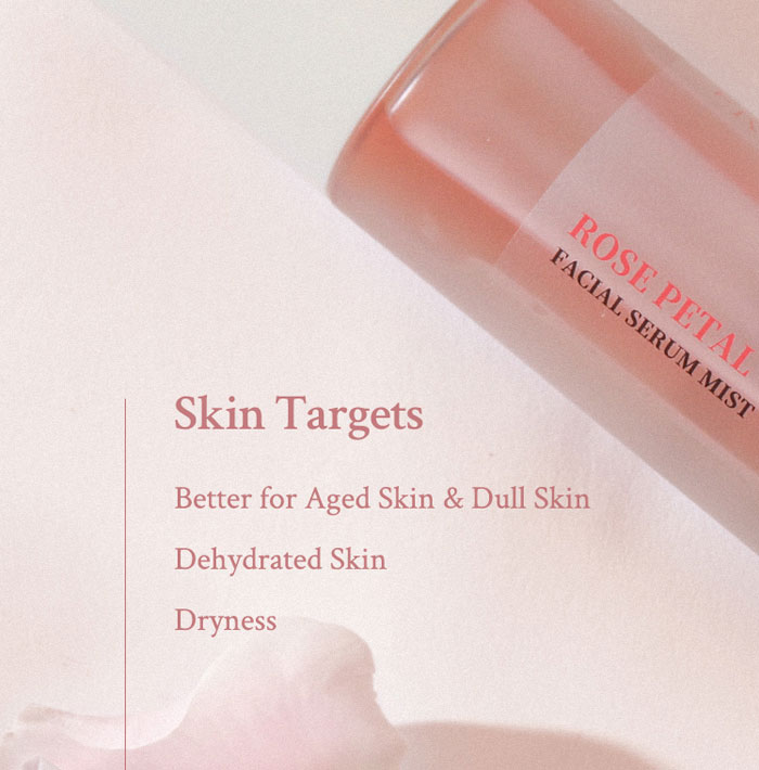 Village 11 Factory Fresh Dewy Rose Petal Facial Serum Mist