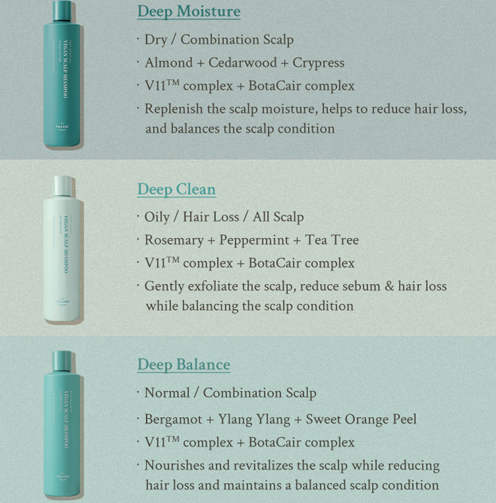 Village 11 Factory Vegan Deep Balance Scalp Shampoo