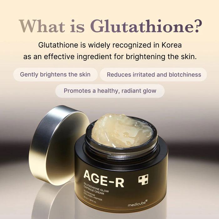 Medicube AGE-R Glutathione Glow Capsule Cream