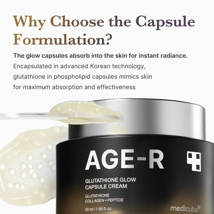 Medicube AGE-R Glutathione Glow Capsule Cream