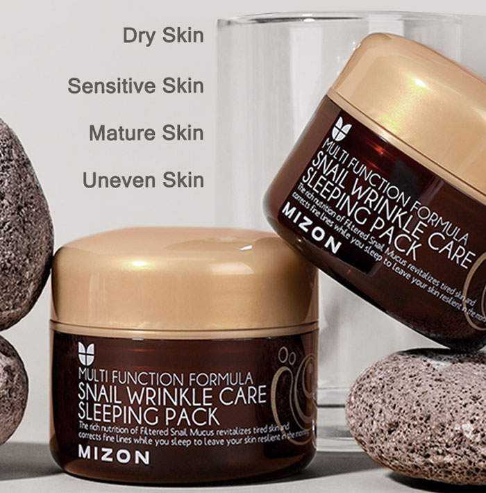 Mizon Snail Wrinkle Care Sleeping Pack