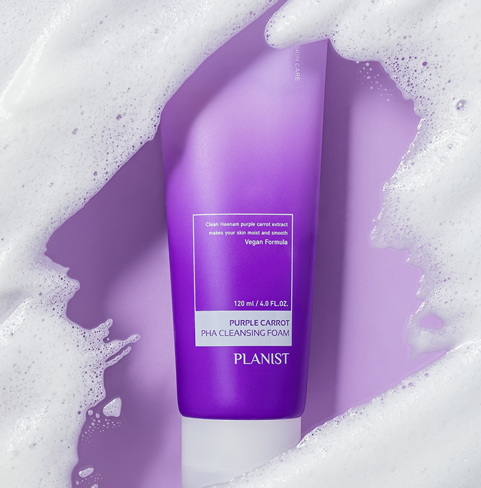 Planist Purple Carrot Pha Cleansing Foam