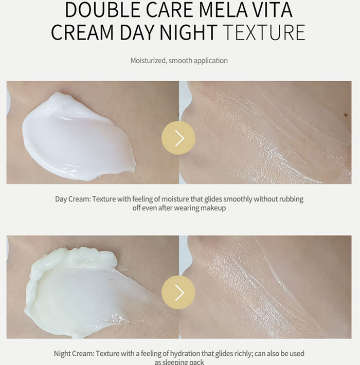 Deoproce Double Care Mela Vita Cream Day Night