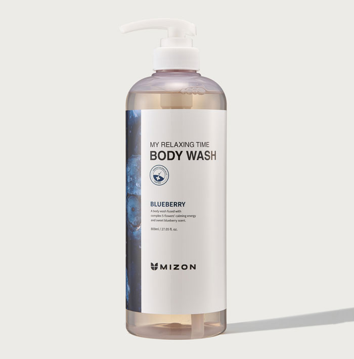 Mizon My Relaxing Time Body Wash Blueberry