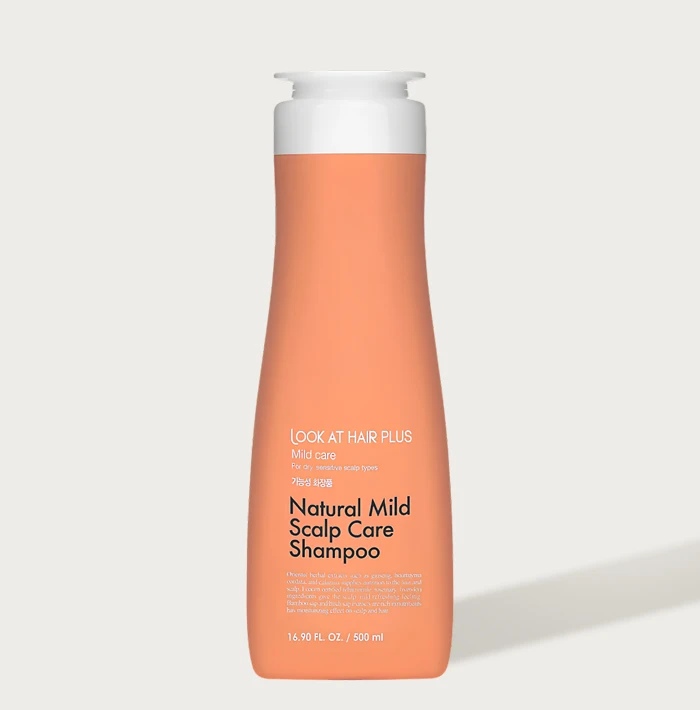 LOOK AT HAIR PLUS Natural Mild Scalp Care Set - 500ml + 500ml alternate