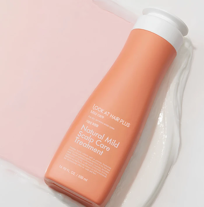 LOOK AT HAIR PLUS Natural Mild Scalp Care Set - 500ml + 500ml