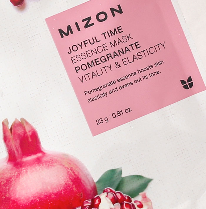 Mizon Joyful Time Essence Mask Pomegranate