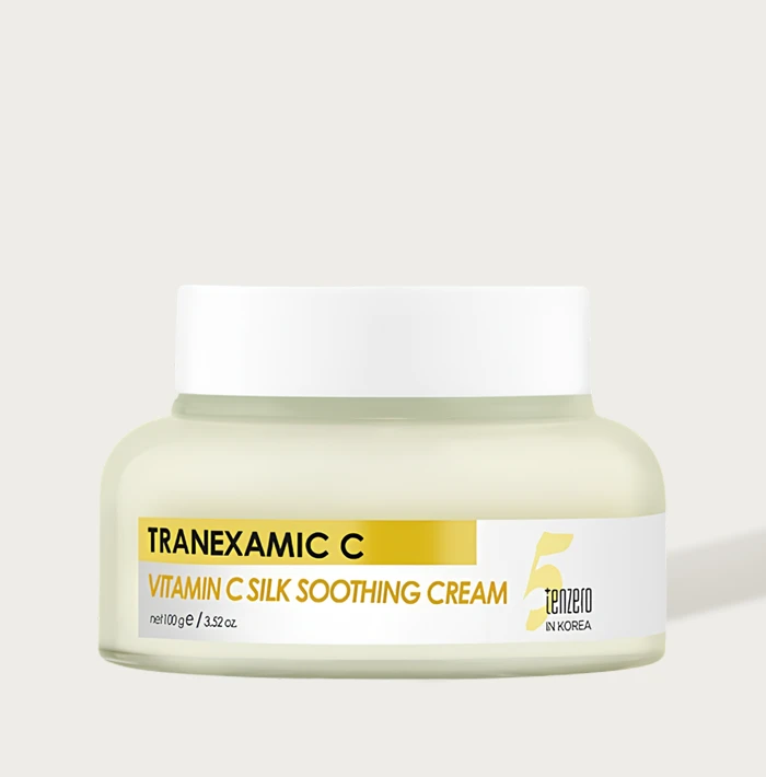 TENZERO Tranexamic Acid Vitamin C Silk Soothing Cream - 100 ml