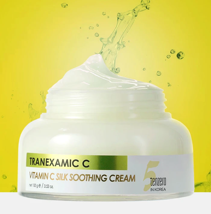 TENZERO Tranexamic Acid Vitamin C Silk Soothing Cream - 100 ml