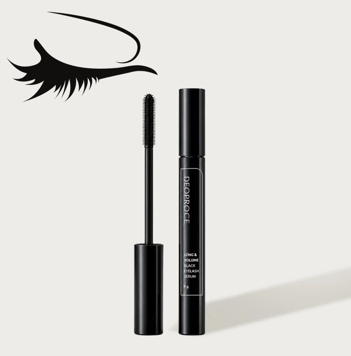 DEOPROCE Long and Volume Black Eyelash Serum - 9 gr
