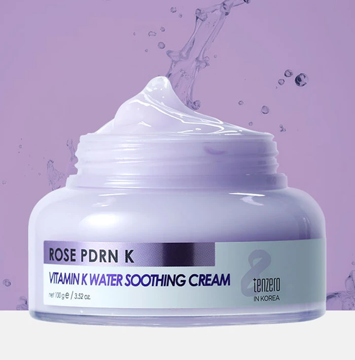 TENZERO Rose PDRN Vitamin K Water Soothing Cream - 100 ml alternate