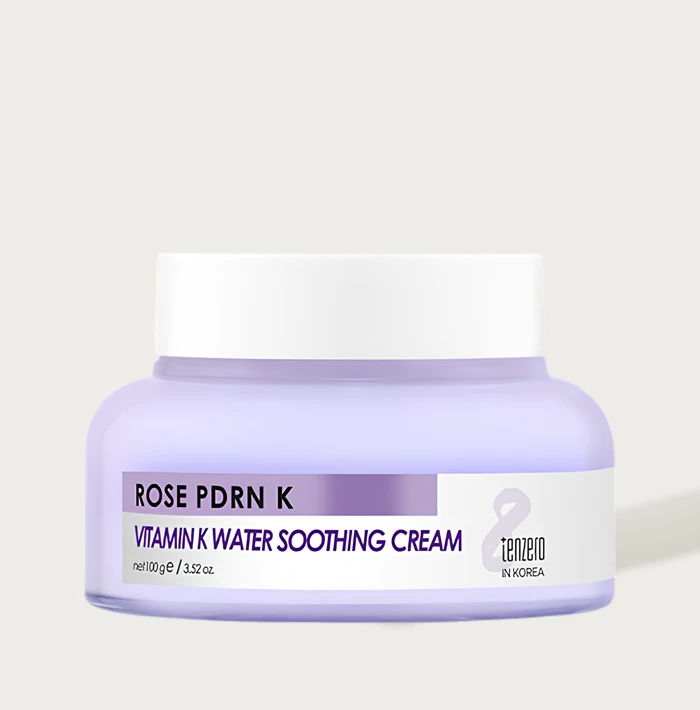 TENZERO Rose PDRN Vitamin K Water Soothing Cream - 100 ml