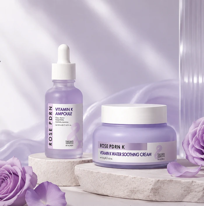 TENZERO Rose PDRN Vitamin K Set - 50ml + 100ml