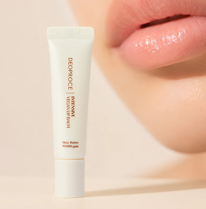 DEOPROCE Shea Butter Intensive Vegan Lip Balm - 10gr