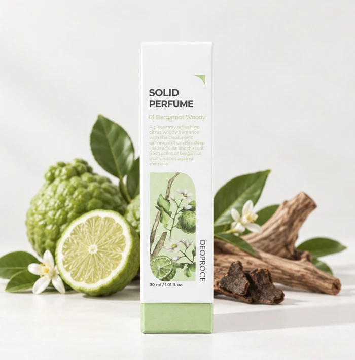 DEOPROCE Solid Perfume 01 Bergamot Woody - 30ml