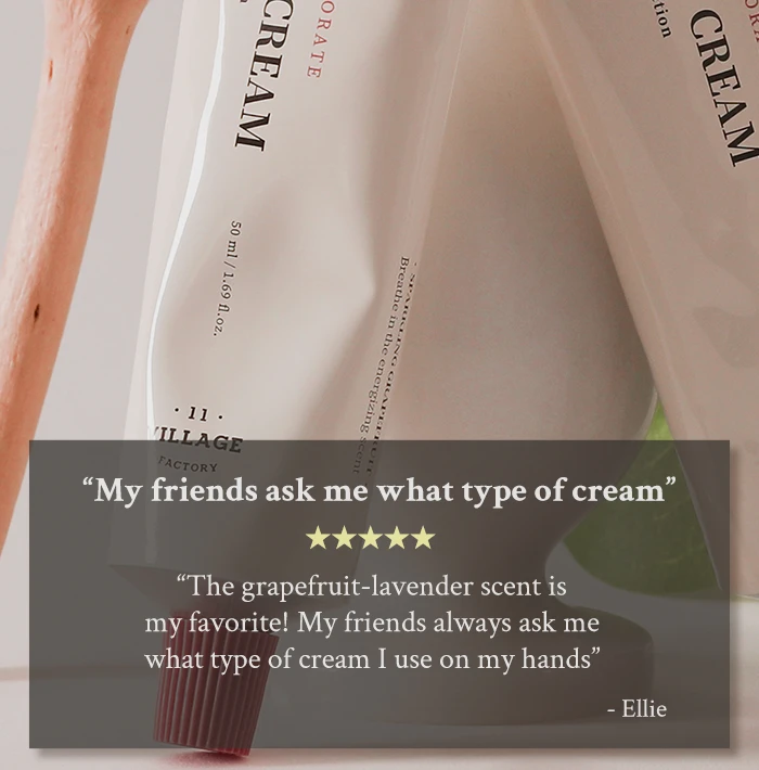 VILLAGE 11 FACTORY Will Invigorate Hand Cream - 50ml