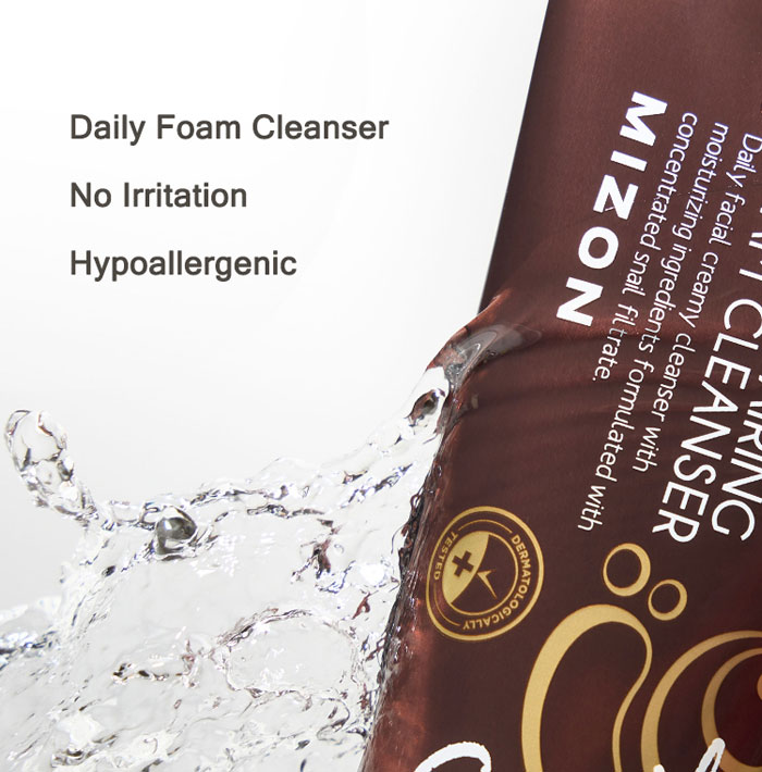 Mizon Snail Repairing Foam Cleanser