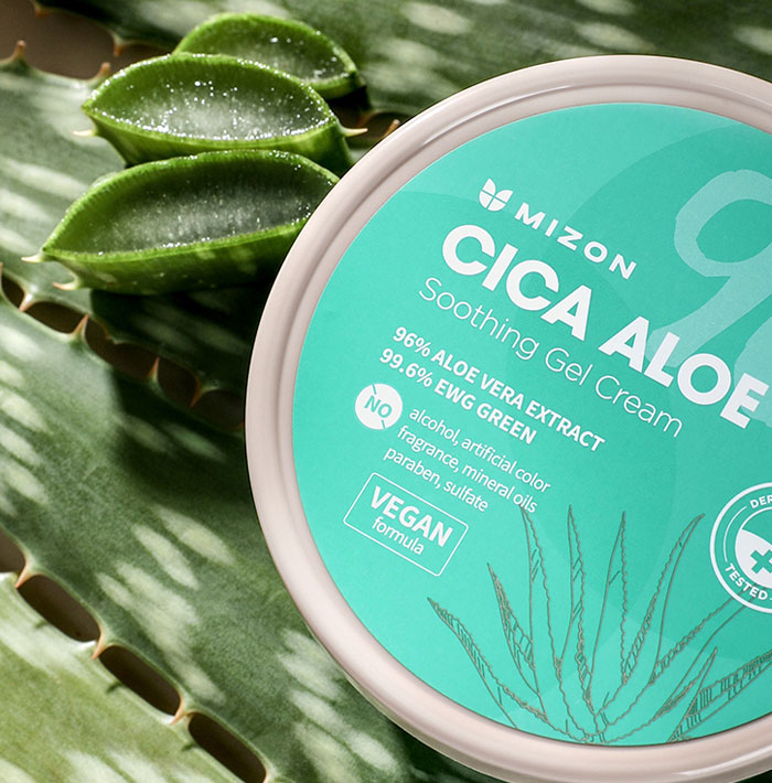 Mizon Cica Aloe Soothing Gel Cream alternate
