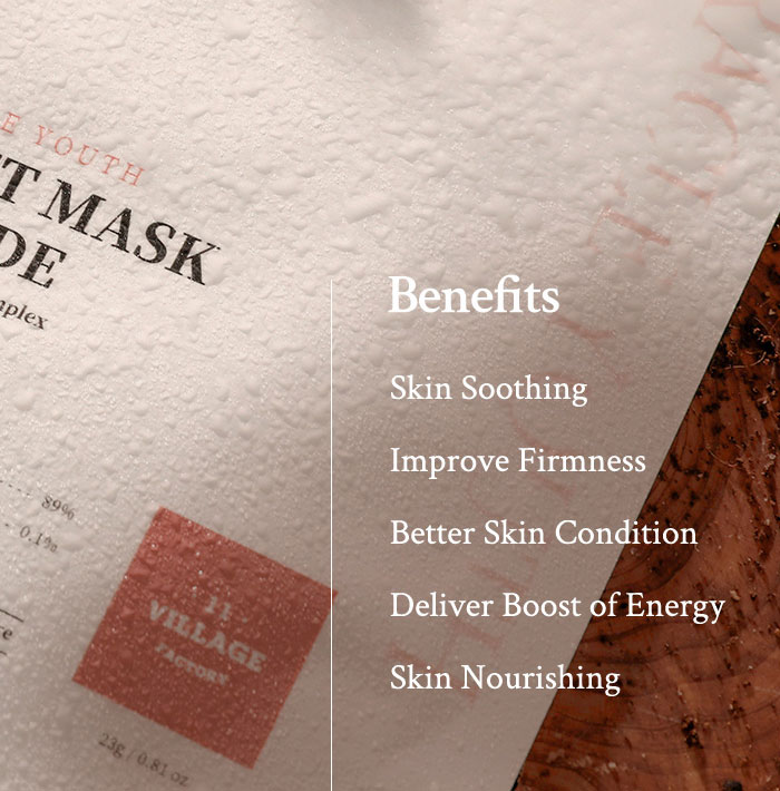 Village 11 Factory Miracle Youth Sheet Mask Peptide