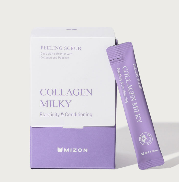Mizon Collagen Milky Peeling Scrub