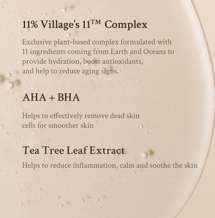 VILLAGE 11 FACTORY ACTIVE CLEAN SHEET MASK TEA TREE