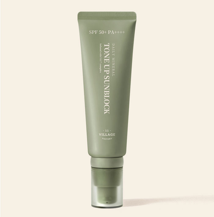 VILLAGE 11 FACTORY DAILY MINERAL TONE UP SUNBLOCK