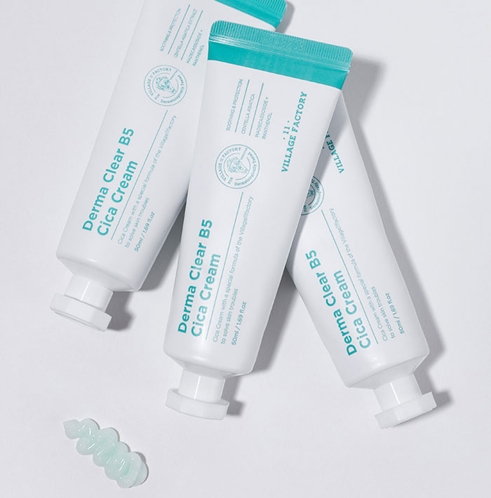 VILLAGE 11 FACTORY DERMA CLEAR B5 CICA CREAM